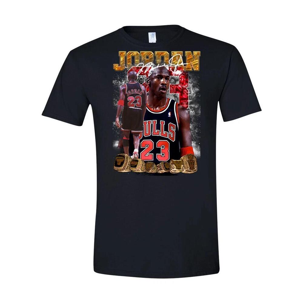 Michael Jordan Champion Graphic Tees - Unisex Short Sleeve - Size S - 4 Xl 3